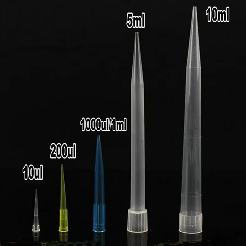 

Laboratory Pipette Tips 10ul 200ul 1ml 5ml 10ml Micropipette Disposable Plastic Pipette Tip Lab Equipment