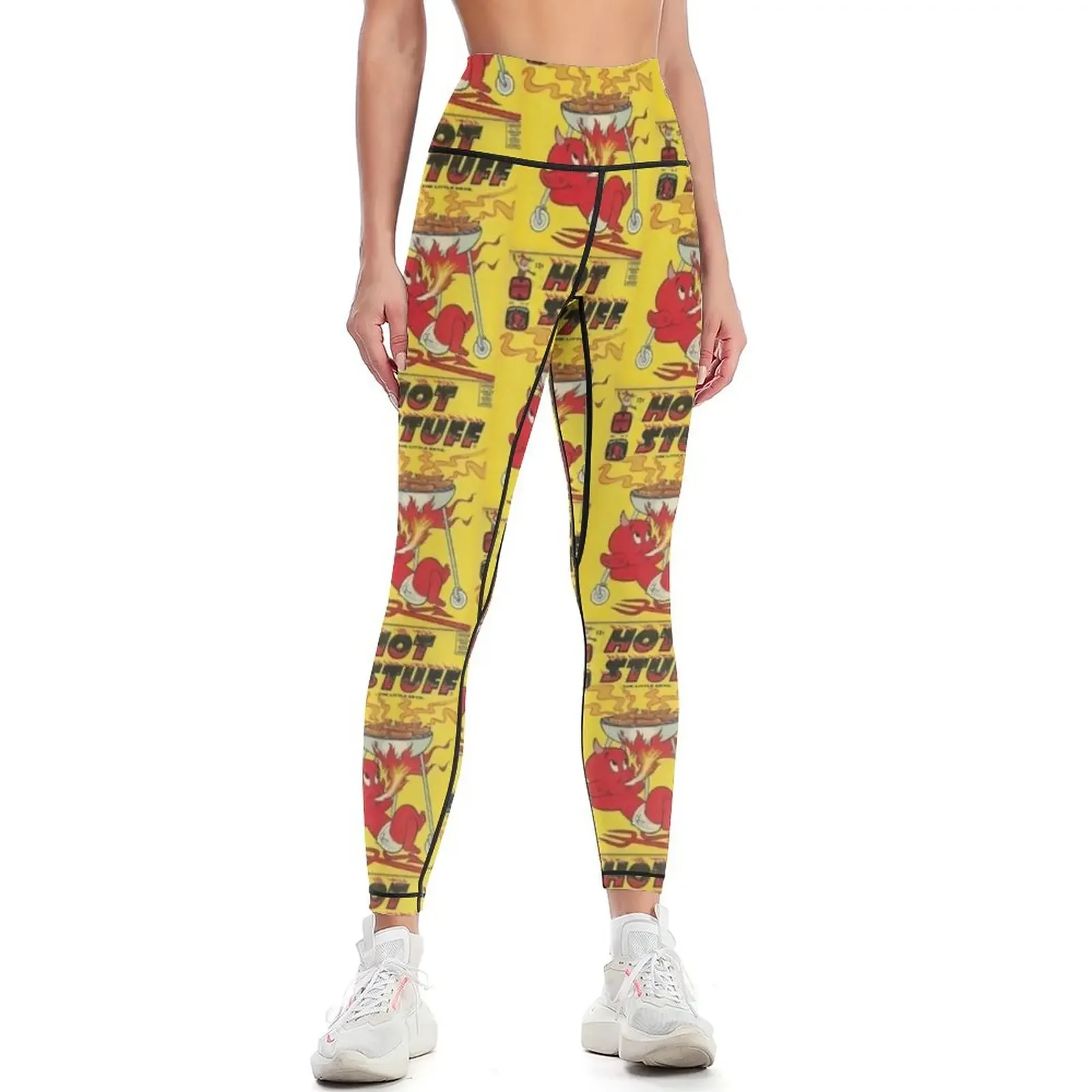 

HOT STUFF: THE LITTLE DEVIL Leggings gym top Women sports Women's trousers Womens Leggings