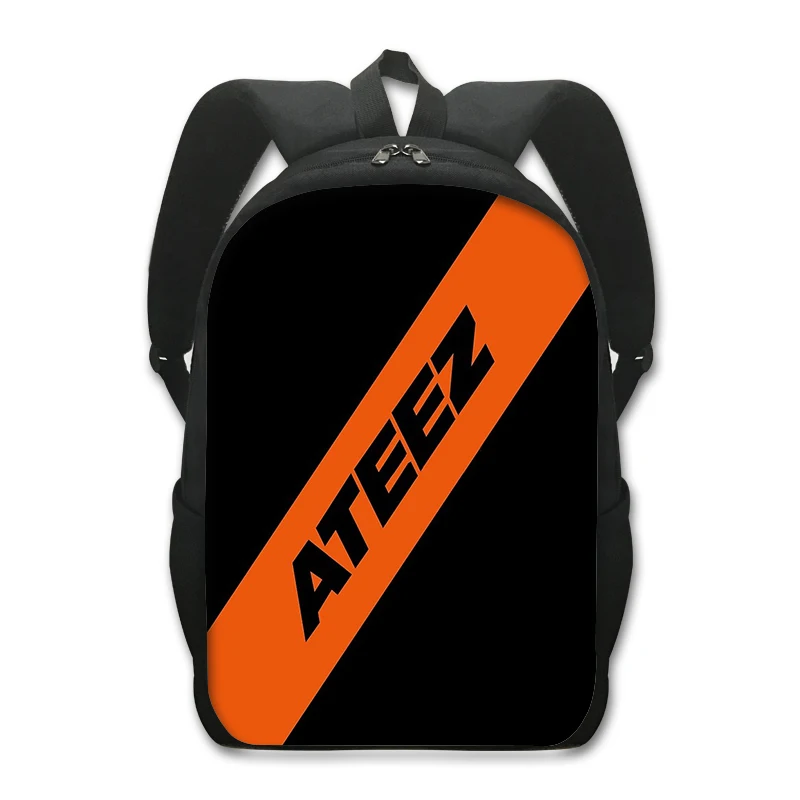 Korean Kpop ATEEZ Printing Backpack Teenager Boys Girls Fellowship Break The Wall School Bags Daypack Children Bookbag Gift