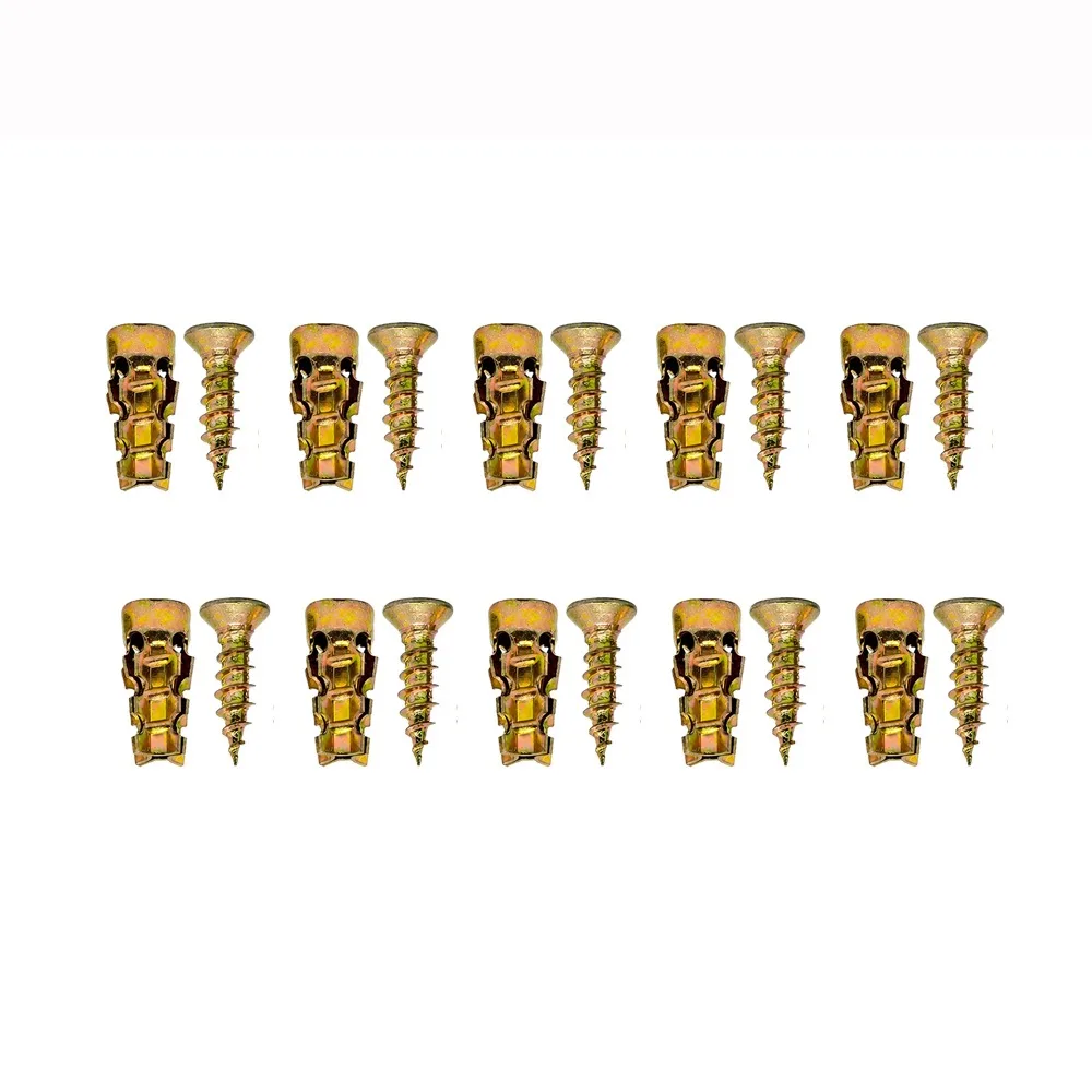 New 6×14mm Self Tapping Screw Metal Short Hinge Repair Screw Serrated Drywall Drilling Plug Plasterboard