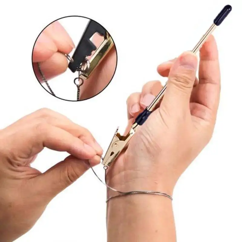 31BB Set of 3 Jewelry Clasp Assistance Tool Essential Bracelet Helper for Easy Wear