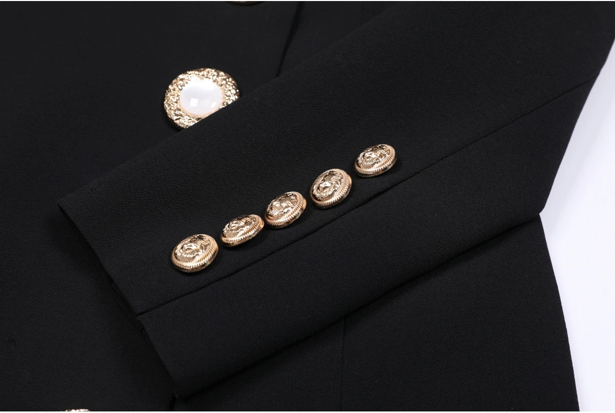 Haut de gamme automne hiver longue Sve coupe ajustée bouton unique Sexy costume de trajet Dr Ele dame Sle Ci trajet Faion