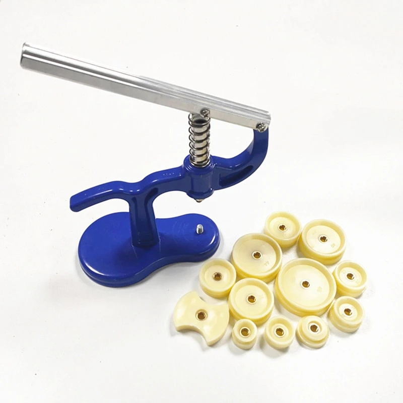 12Pcs Watch Back Press Tool Set Prevent Slip Fitting Dies Watch Case Closer Watch Repair Tool Kit For Watchmaker-AT81