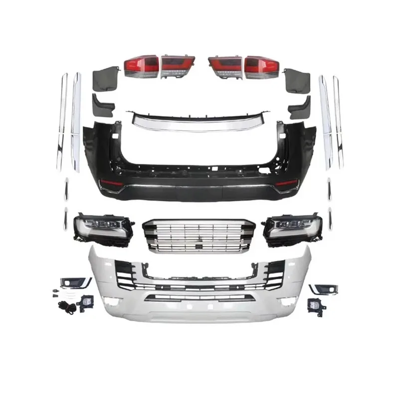 

Body kit car bumper for land cruiser 300 LC300 2022 low to high front and rear bumper,headlights and taillights