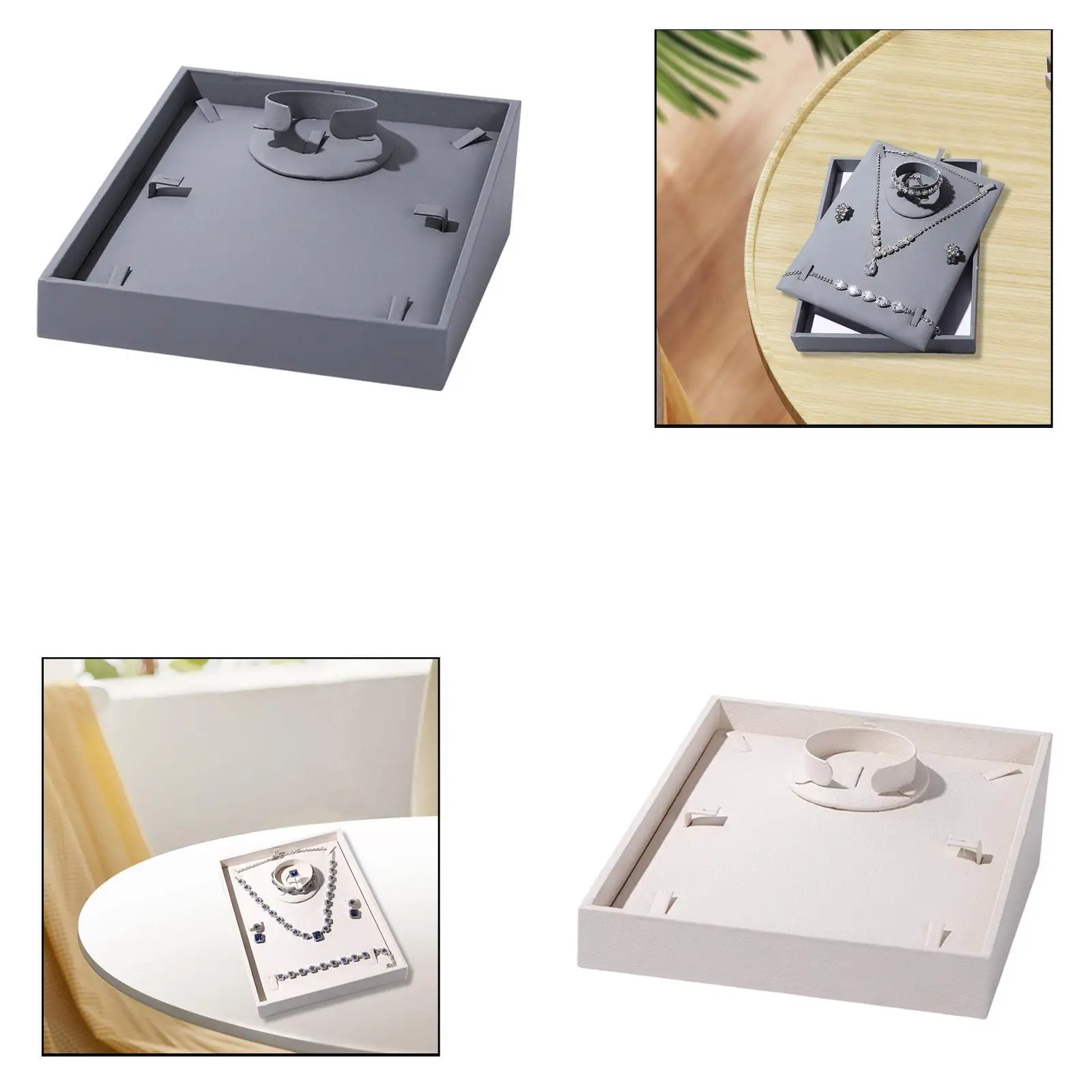 

Jewelry Organizer Tray Storage Jewelry Display Holder Multifunctional for Selling