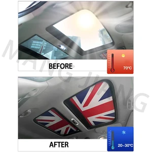 Autodeckeabdeckung für Mini Cooper F54 F55 F55 R55 R56 R60, UV -Sonnenschutzmittel, Wärmeisolierung, Faltzubehör 8 Hauptverkaufs -Vinyldecke Mini Cooper - №5