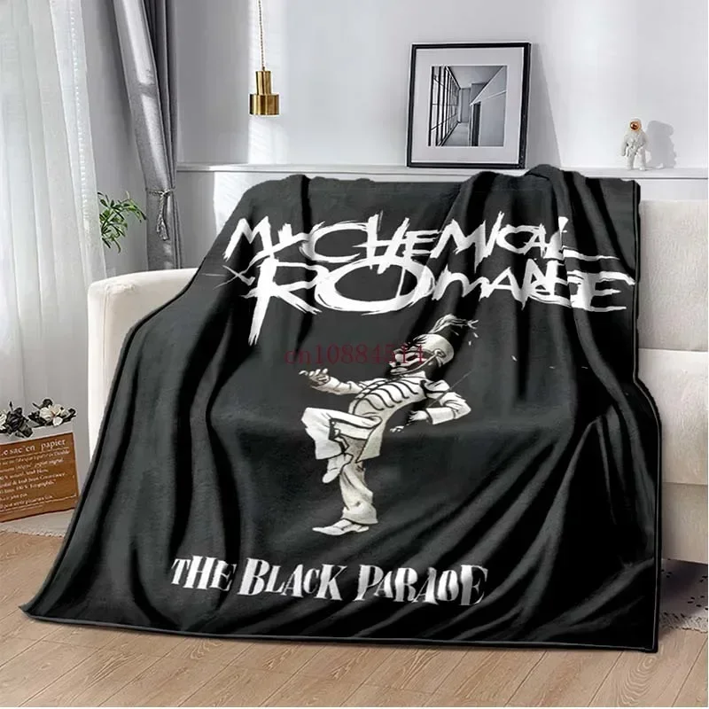 My C-Chemical R-Romance Band Printed Blankets,Kid's Baby Throw Blanket,for Bedroom Living Room Sofa Bed Car, Brithday Gift@0￥