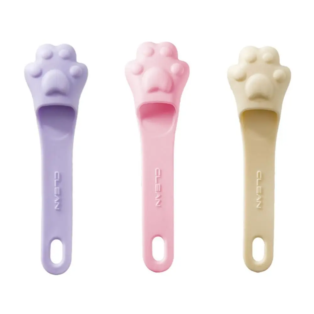 Spazzola per il viso in silicone con zampa di gatto in silicone Pulizia profonda Lavaggio del viso Artiglio per cuccioli Spazzola per il naso Mini comodo strumento per la cura della pelle da bagno