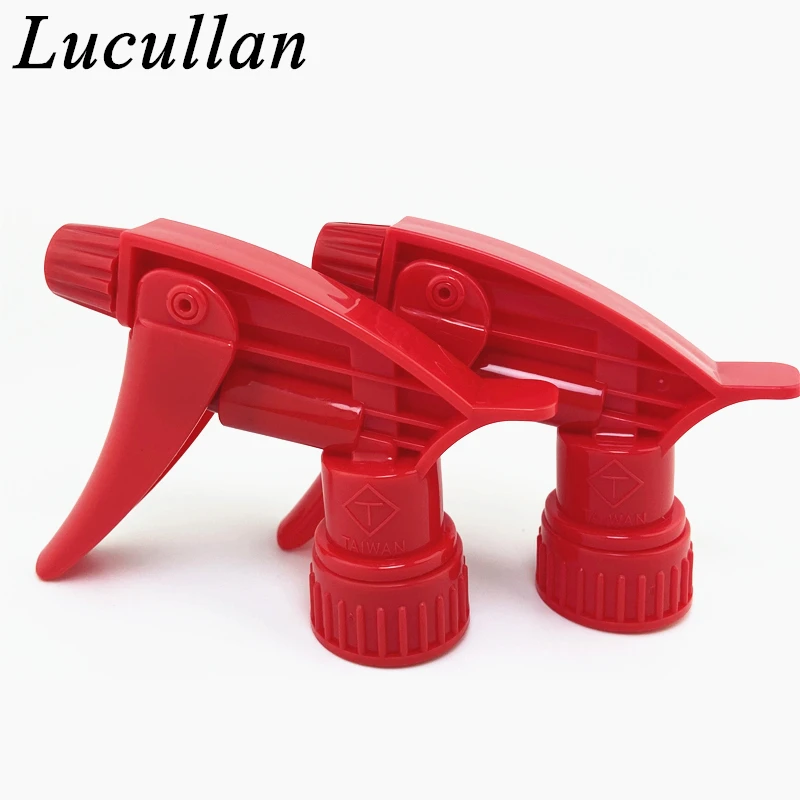 Lucullan Red/White Comfort Axis Trigger Spray Chemical Resistant T Logo Sprayer Replacement For Car Care