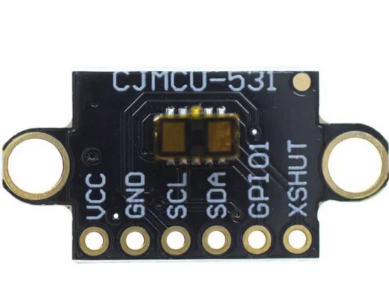 โมดูลวัดระยะทางด้วยเลเซอร์ MCU-531 VL53L1X เซ็นเซอร์วัดระยะทางแบบใช้เวลาบิน 400 ซม.