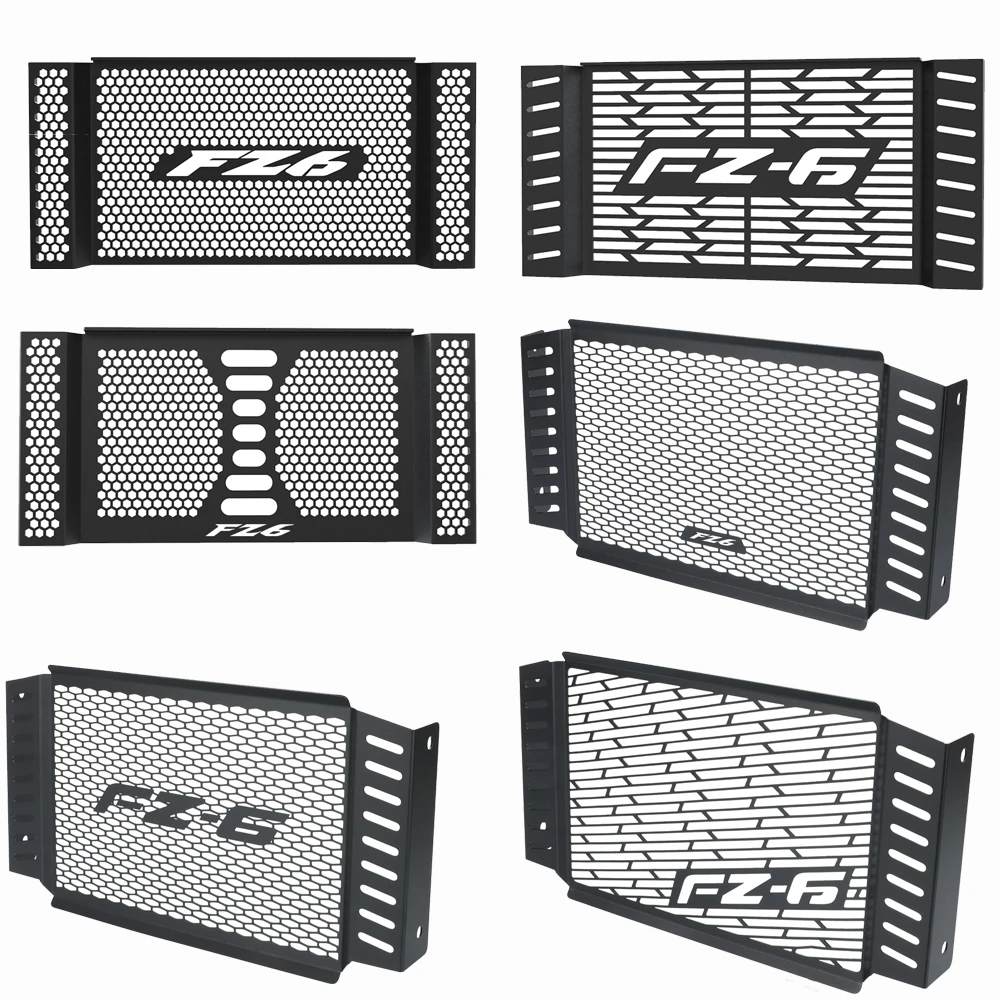 

FZ-6 мотоциклетная решетка радиатора, защитная решетка для Yamaha FZ6 FAZER FZ 6 FAZER 2007 2008 2009 2010