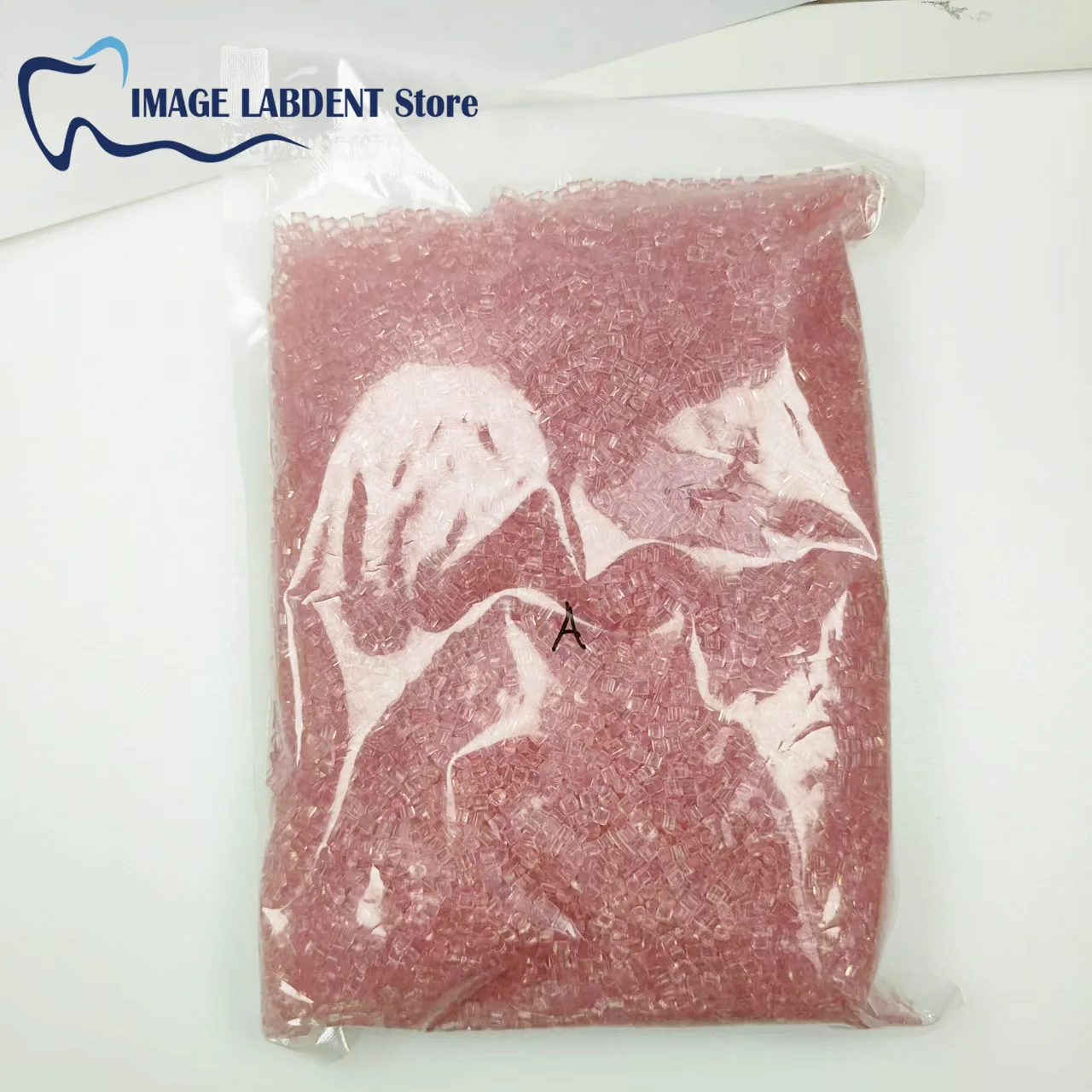 500g/Bag Pink Clear Color Unbreakable Denture Valplast Flexible Dental Material Flexible Acrylic