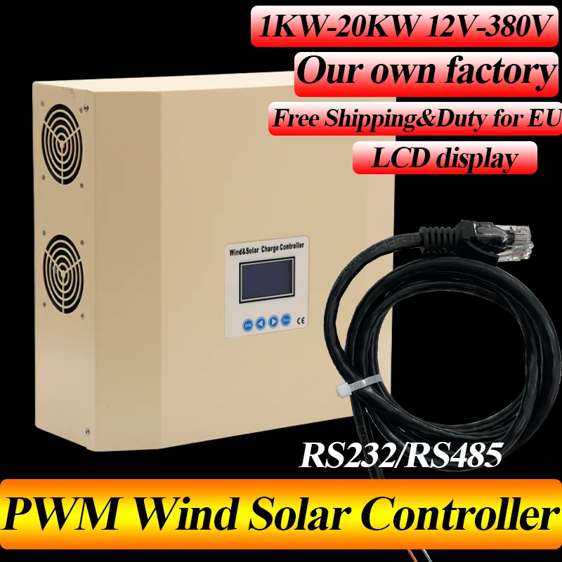 

PWM System Three-phase Dump Load DC Output Yawing Off Grid Wind Hybrid Controller With Wind Turbine Use 5KW-20KW 48V-380V