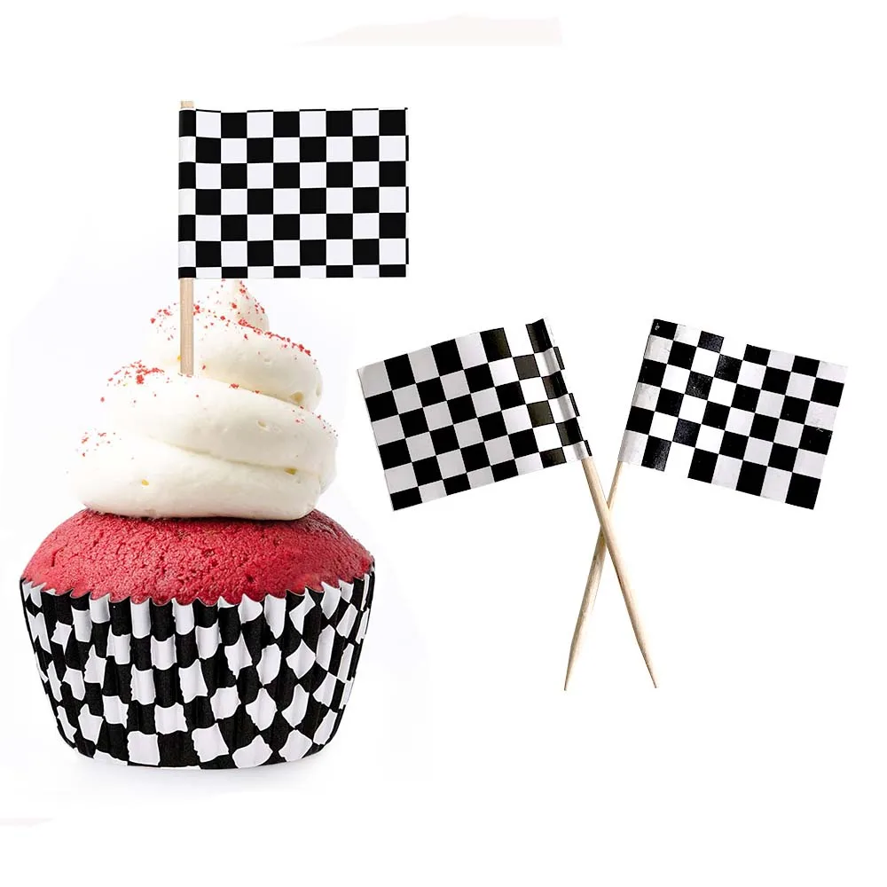 Racing Car Cake & Cupcake Toppers 5