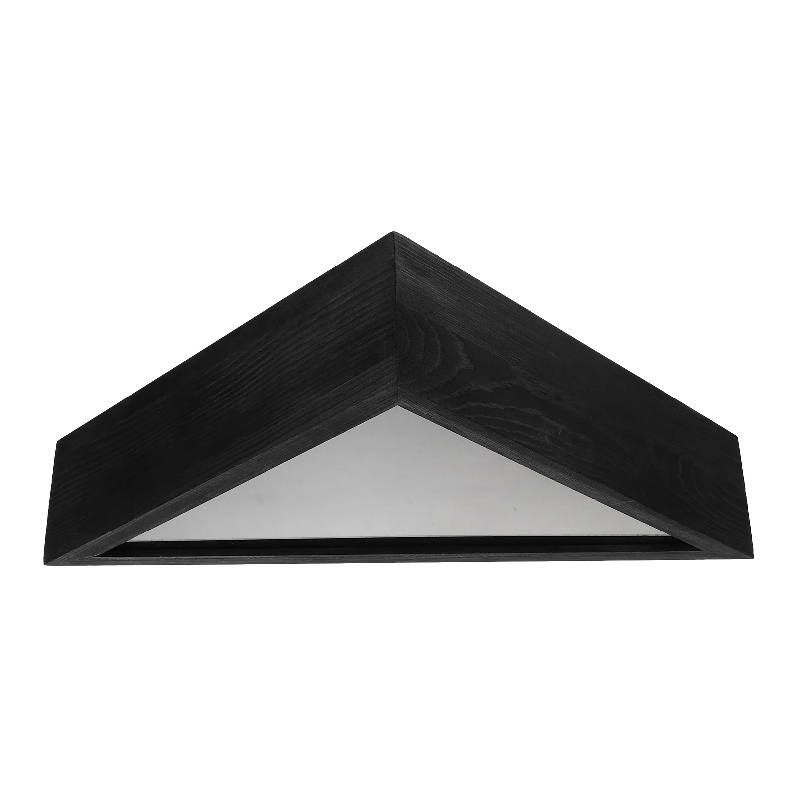 

Flag Storage Box Triangle Holder Frame The Sign Holders Case for Burial Wooden Container Display