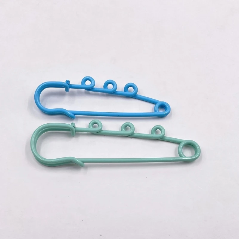 12pcs/Bag Elegant Brooch Pins for Women Colorful Safety Pins Stylish Breastpins