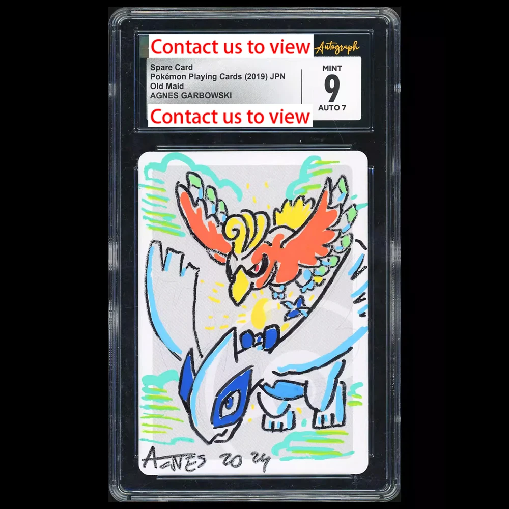 

KLGS07 PTCG CGC9&AUTO7 AGNES GARBOWSKA Sign 2019 Old Maid Card Game/For more VIP Original Collectible cards, please contact us