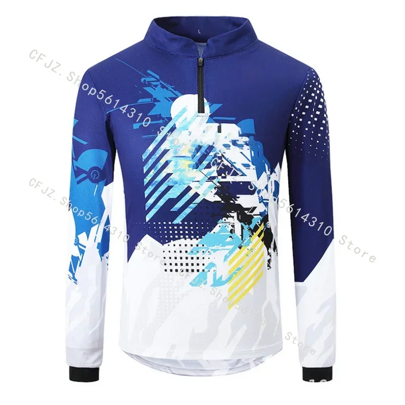 

Fishing Clothing Spring Summer Men Long Sleeve Outdoor Cycling Fishing Shirts Quick Dry Breathable Fishing Clothes
