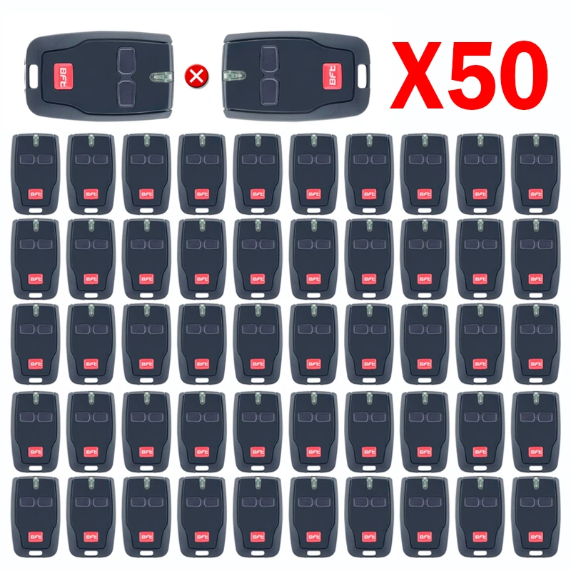 50 шт. BFT MITTO2 MITTO4 B RCB02 RCB04 KLEIO B RCA 02 04 TRC1 TRC2 TRC3 BFT Пульт дистанционного управления 433,92 МГц Rolling Code