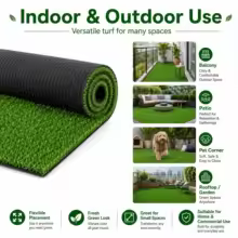 6ftx10ft Artificial Grass Turf Mat