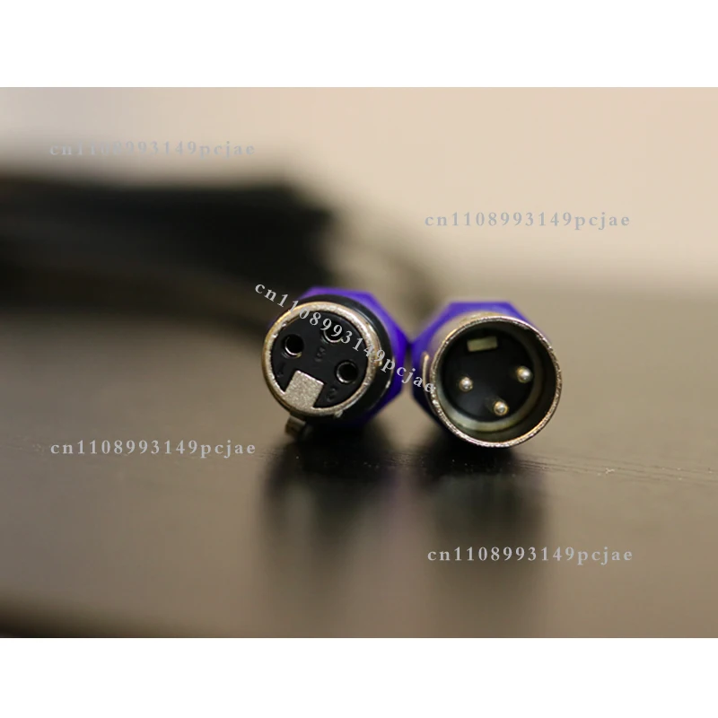 High Quality Customized Any Length DMX512 Cables 3 Pin Connector DMX Signal Line For Moving Head Lights Led Par Stage Lighting