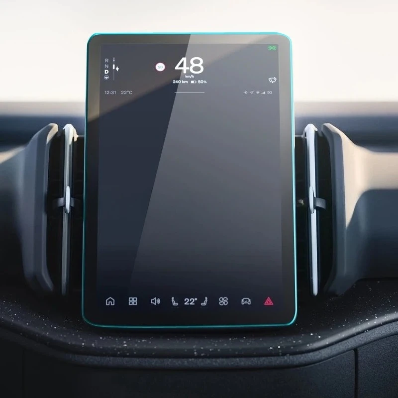 for Tempered glass Screen Protector For Volvo EX30 2024 2025 12.3 inch Car infotainment GPS Navigation Display Auto