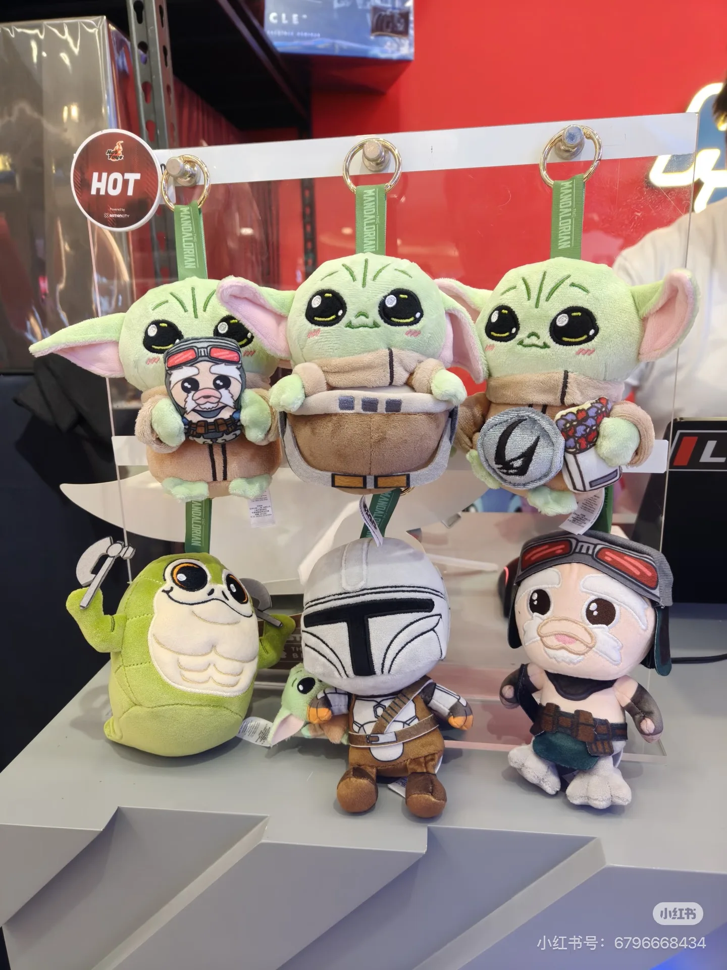 ホットトイズ-スターウォーズ-マンダロリアン-グローグ-クソビ-ぬいぐるみ-ブラインドボックス-かわいい漫画バックパックキーホルダーペンダントギフト