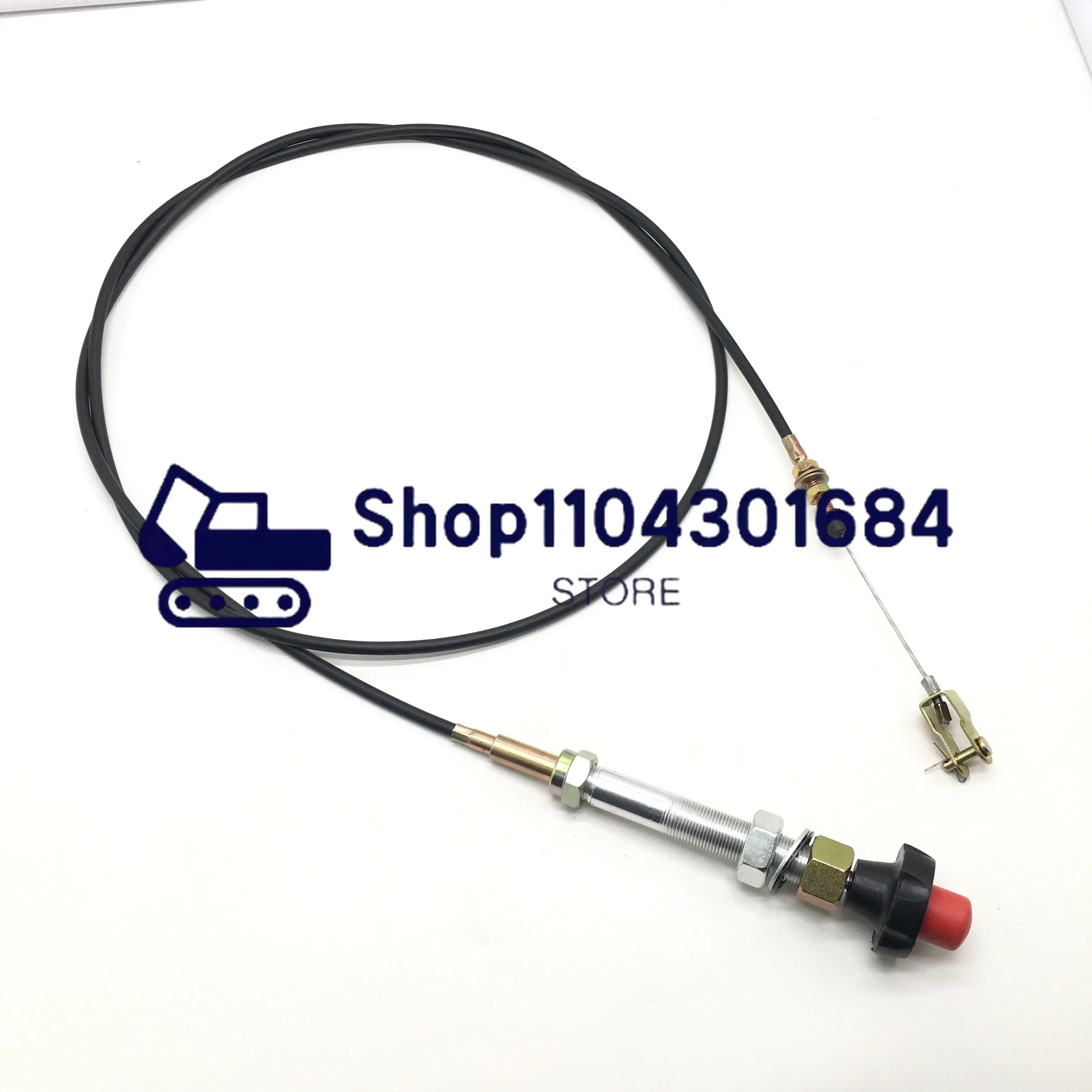 Throttle Cables Excavator Parts Sunward 50/60/70/80/90/150/210 Throttle Pull Rope Accelerator Cable 2.5M Boat Tractor Forklift