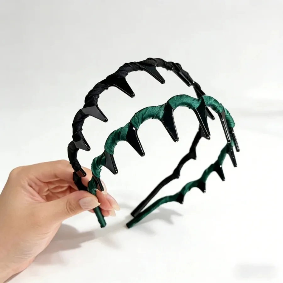 High Bun Headband Anti-Slip Flyaway Hair Styling Headband Not Easy to Deform Hair Accessory - Image 6