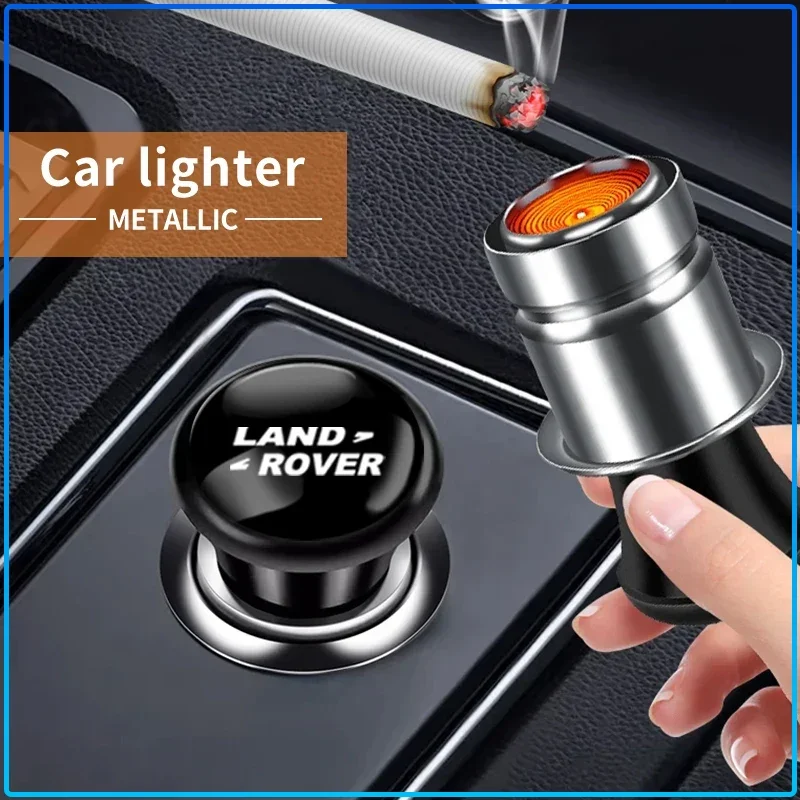 Adaptateur de prise allume-cigare pour voiture, 1 pièce, emblème de prise de courant Portable pour Land Rover Ranger Autobiography Freelander Evoque Rover