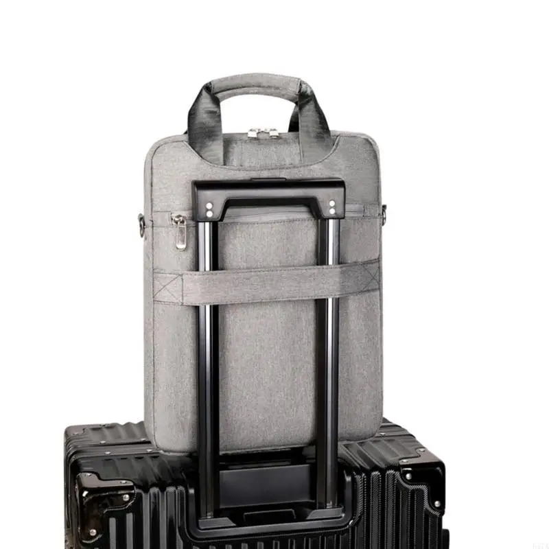 Carrying Case Notebook Handbag Laptop Computer Bag Splash-proof Shoulder Handbag 547A