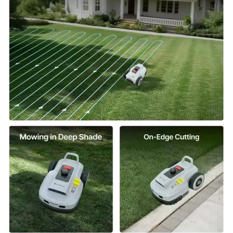 2026for Lopkin Warranty AI Visual L1500 EU Version Self-Propelled Industrial Lawn Mower APP Control Intelligent Auto