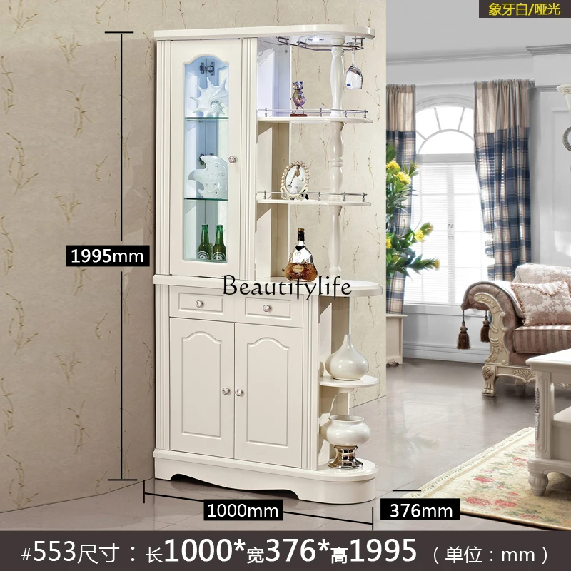 Living room door partition porch cabinet wine cabinet screen household door