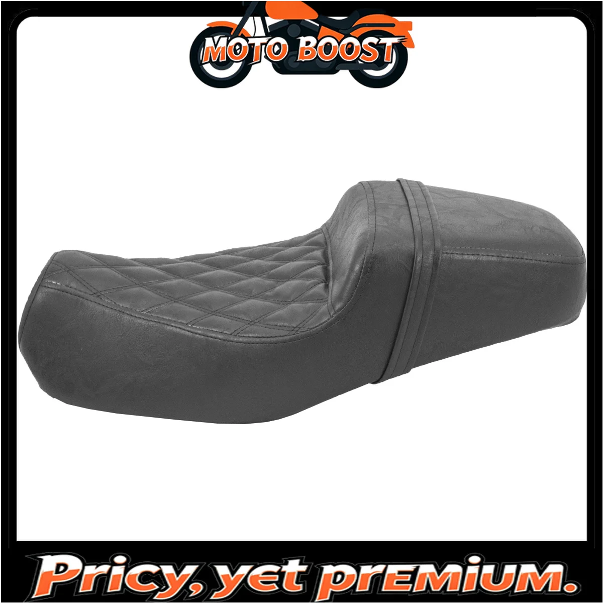 【Premium quality】Customized Retro Motorcycle Flat Square Double Seat Cushion for KEEWAY-BENDA V302 C