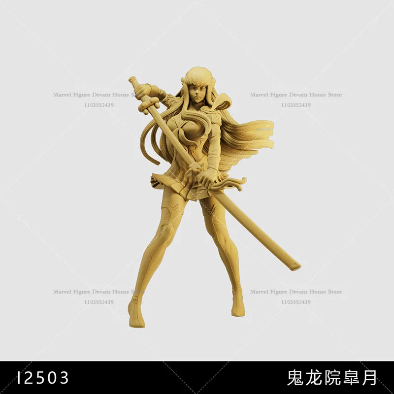 1/64 1/43 1/35 Schaal Miniatuur Scène Poppen Campus Vreemde Evenementen JK Meisje Elimineren Demonen Un-panited Wit Mini Figuur Model