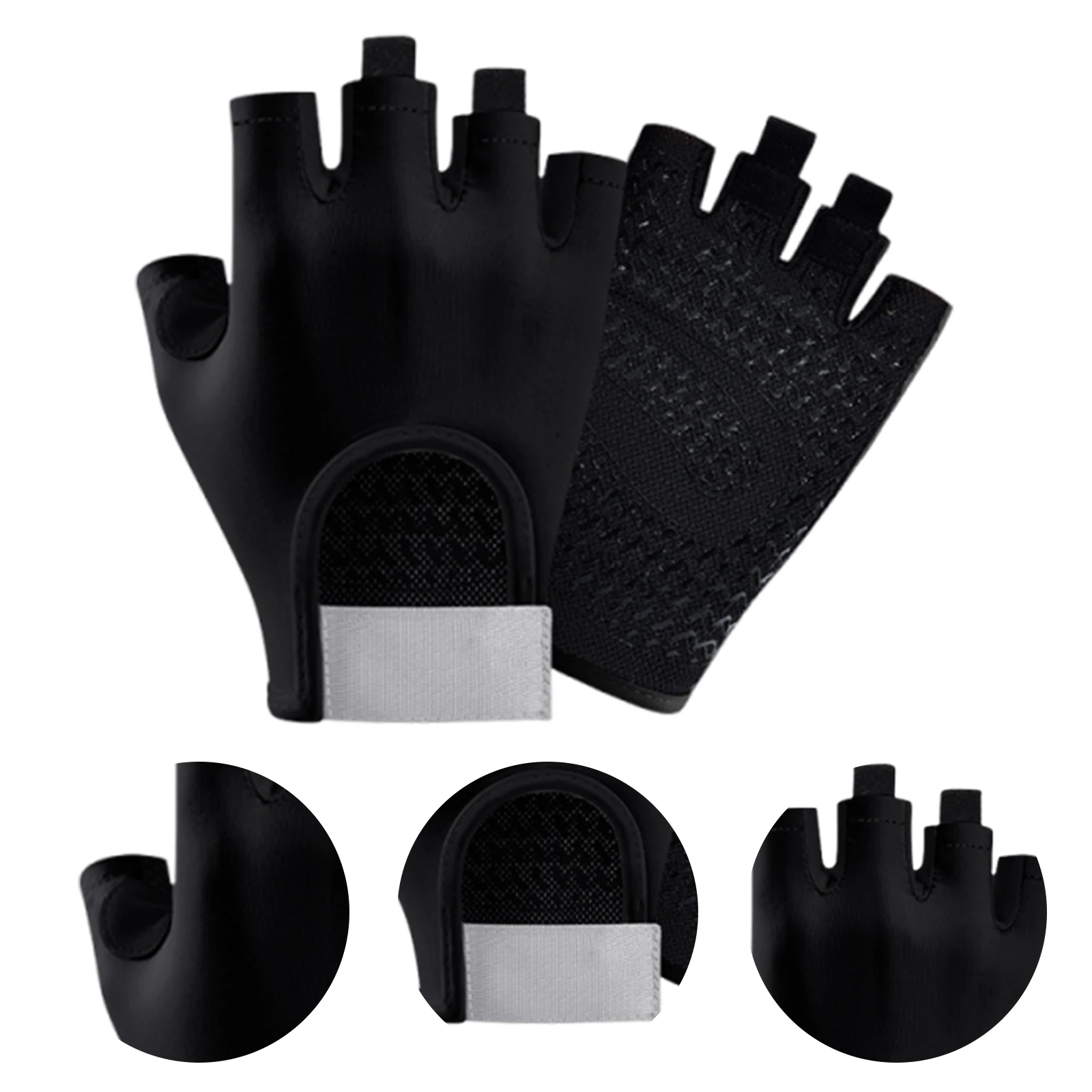 Outdoor sporthandschoenen Antislip Fitness Beschermhandschoenen Ademende polsriem Trainingshandschoenen voor klimmen Oefeningen Gym tillen