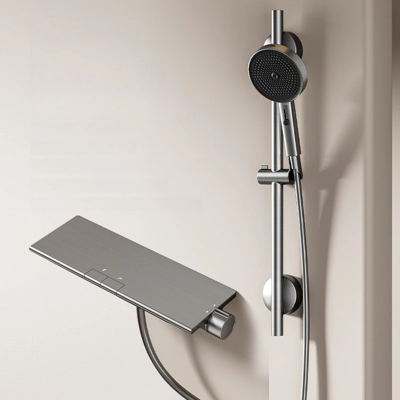 Adjustable Shower Column Multifunctional Shower Trim System High Hardness Bathroom Fixtures Wear Resistant Showers Faucets