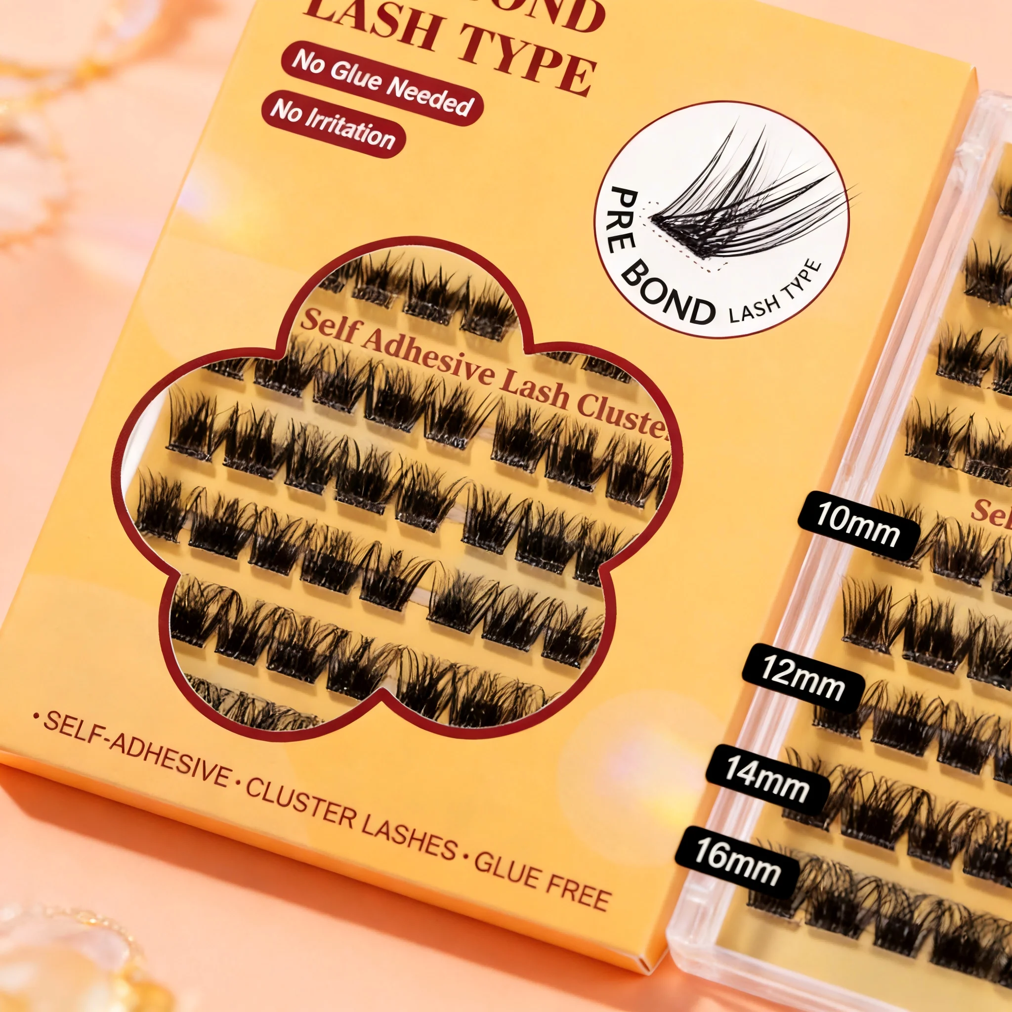 100PCS Pre Glued Self Adhesive - Eyelash Extension No 10 review and price