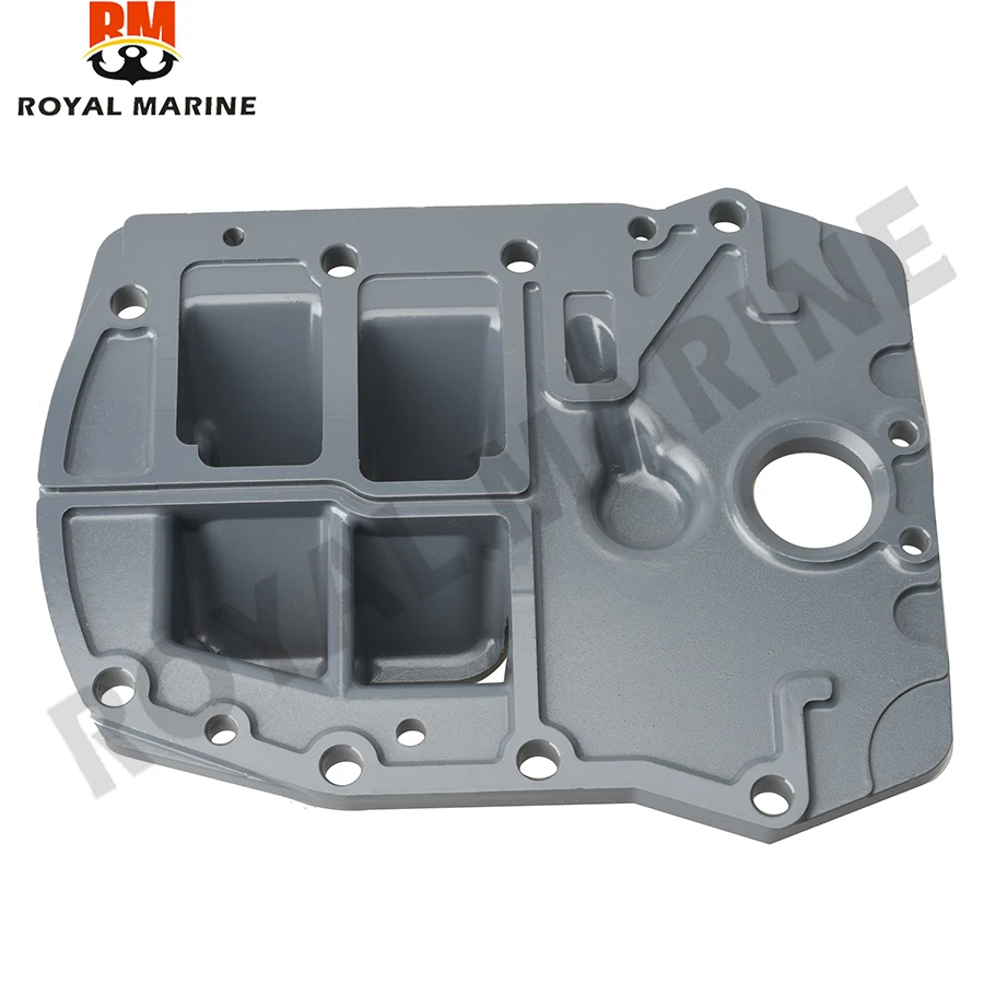 6F5-41137 Guide Exhaust Plate For Yamaha Outboard 2T 40G 40J Series Partsun T36-000100010001 Outlet Manifold 6F5-41137-02-94