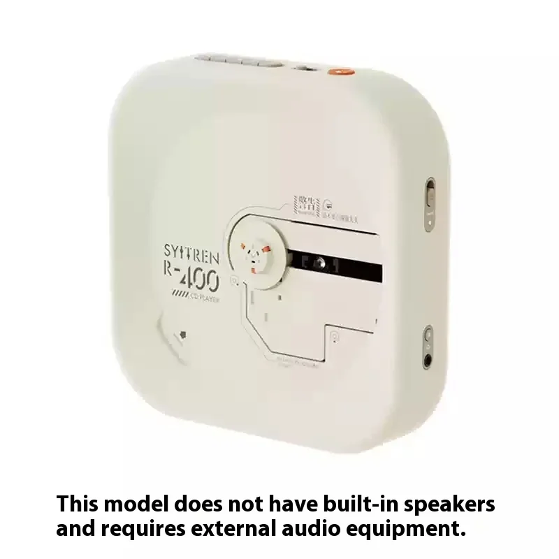 SYITREN R400 Bluetooth CD Player Wireless Portable Wired Music Player Decoding Chip SC6137D M93BG6DECK Wall Mounted CD Player