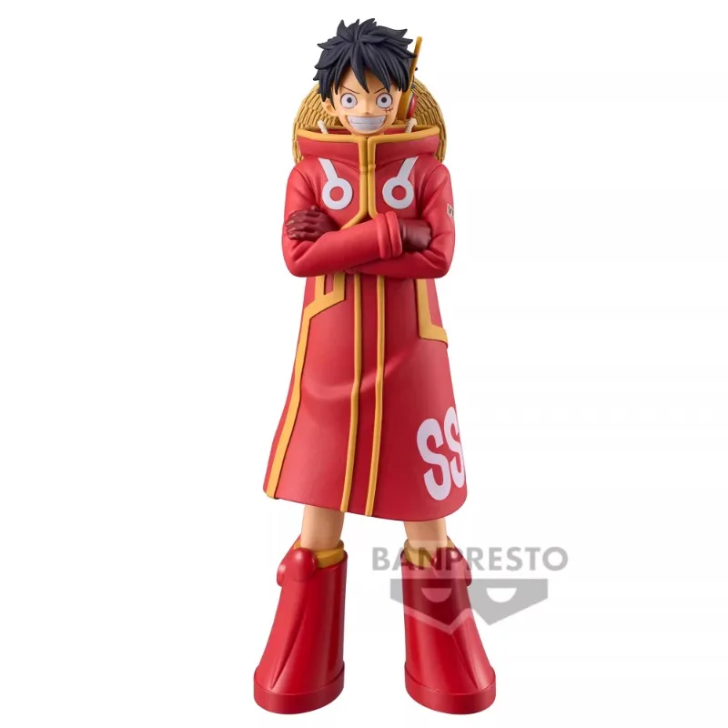 Bandai Original Banpresto Anime One Piece DXF rufy The Grandline Series Egghead PVC Action Figure giocattoli da collezione