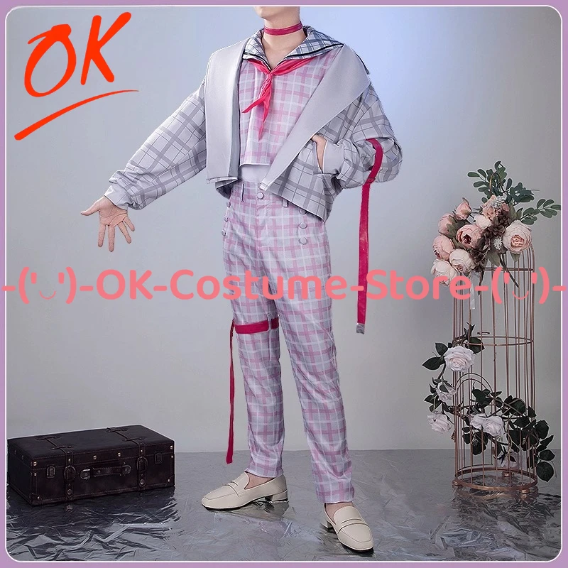 

[Customized Size] NIJISANJI Virtual Kuzuha Cosplay Costume Sailor Uniform Anime Character Halloween Carnival Party Uniform Suit