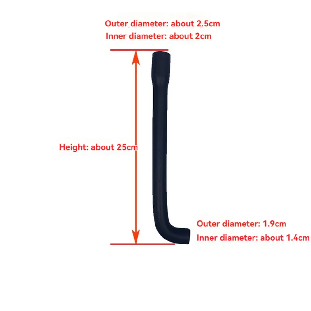 Bomba de ar condicionado no teto, tubo preto, mangueira de borracha, adaptador de tubo de drenagem, junta para peças de ar condicionado de teto midea