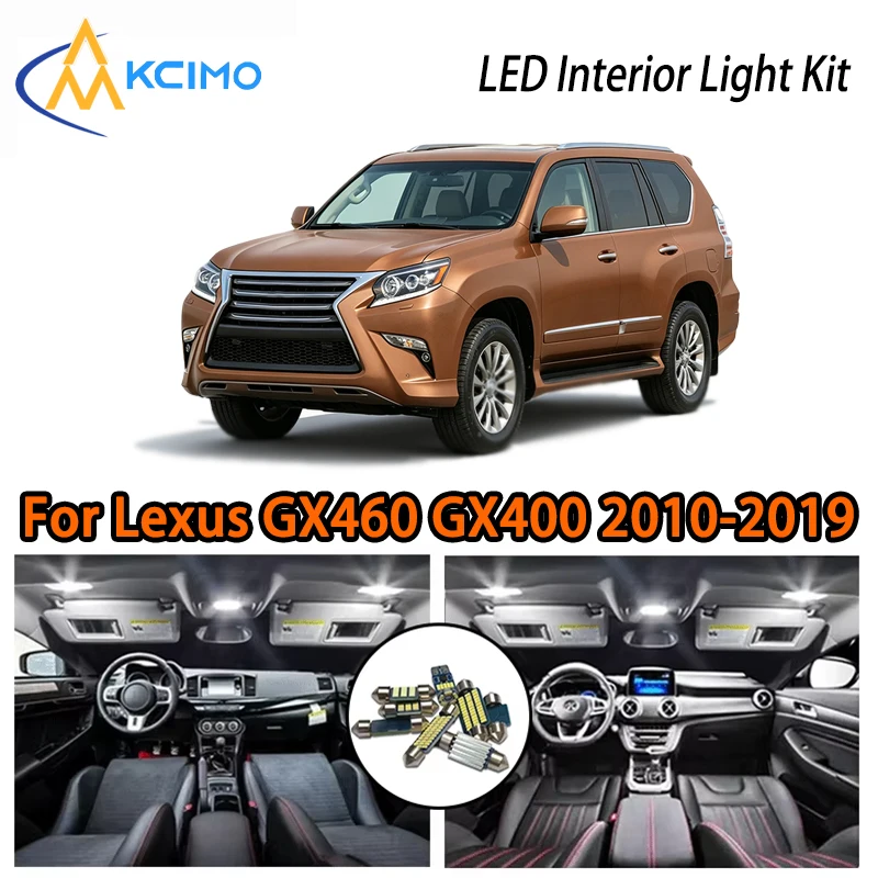 

Accessories LED Lights For Lexus GX460 GX400 2010-2019 Interior, Two Colors Choice Interior Kit Decor