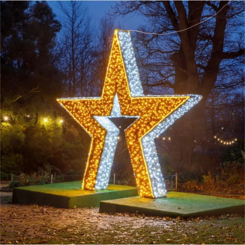 

custom.Outdoor Street Moon and Star Party Decoration Supplies Ramadan Eid Mubarak Decorations light