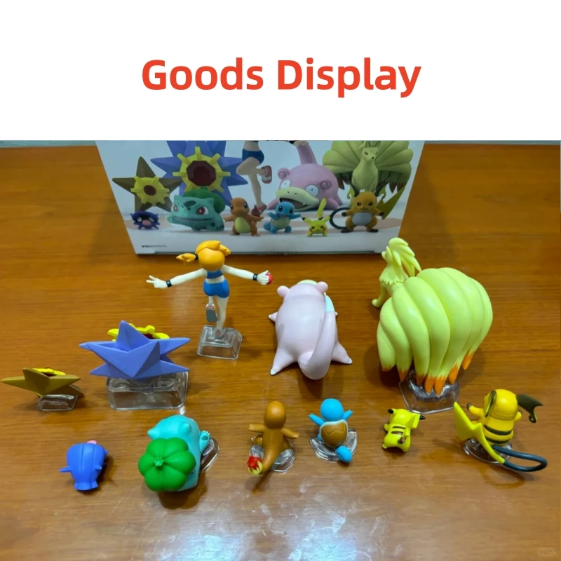 Bandai PokéMon Scale World Kanto Region 3rd Wave Misty Starmie Shellder Raichu Slowpoke Figure Model Toy Gift view 2