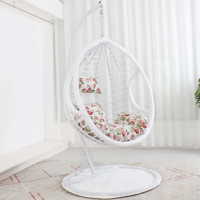 Postmodern Hammock Rattan Chair Cradle Hammock Balcony Swing Rocking Chair Indoor Lazy Chair Bird's Nest Outdoor