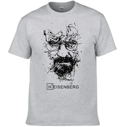 2024 Nieuwe Mode Breaking Bad T-Shirts Mannen Heisenberg Camisetas Hombre Mannen Cool T-Shirt Tops Korte Mouw Katoenen T-Shirts #191