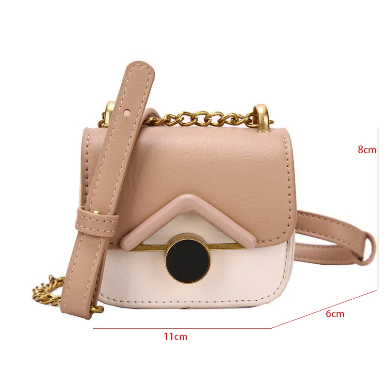 Mini Crossbody Bags For Women High Quality Bags Luxury Chain Shoulder Coin Mini Purse Cute Small Square Box Lipstick Bag Ladies