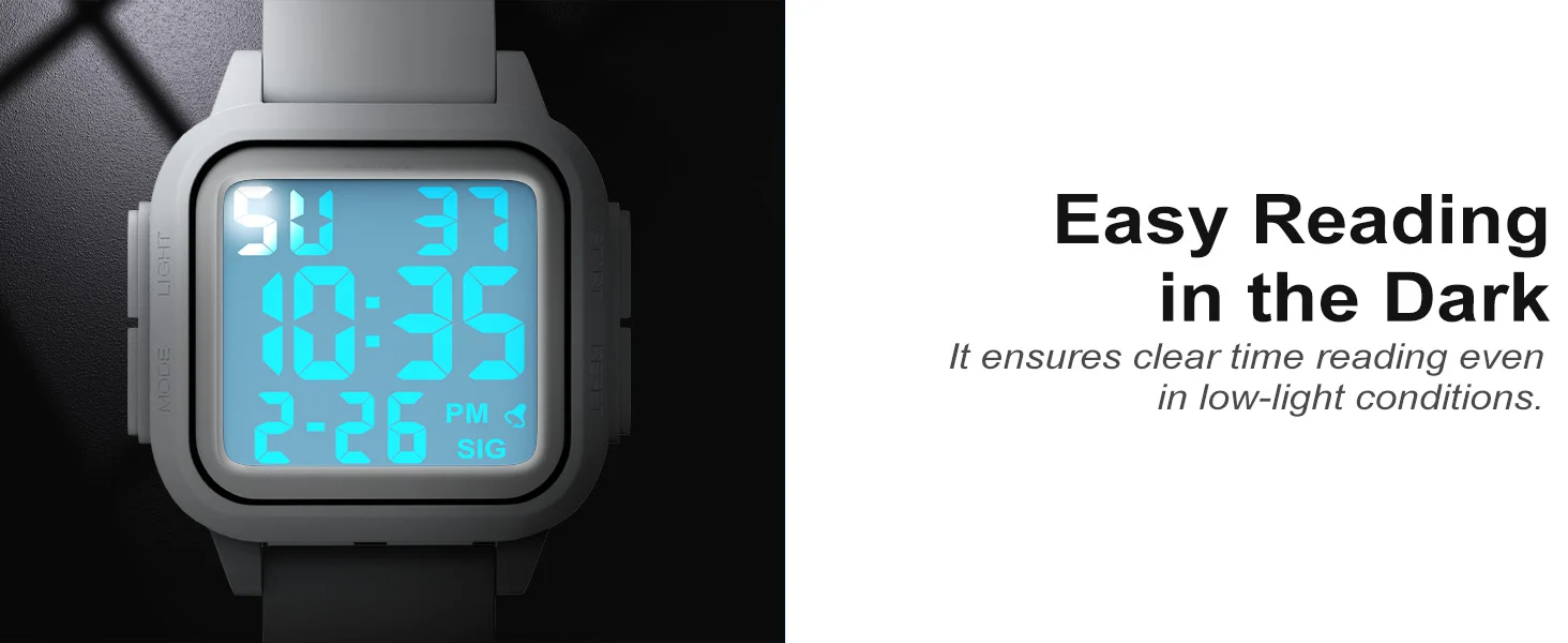 Outdoor Sports Digital Watch description 6